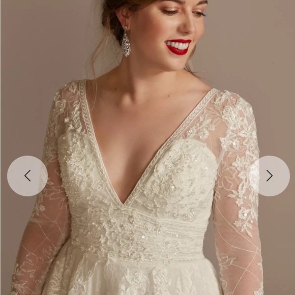 Oleg Cassini wedding dress - Picture 3 of 6